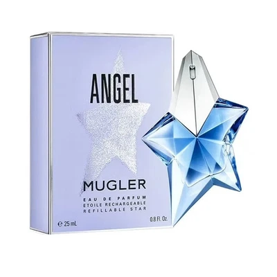 GENUINO NUEVO SELLADO Angel by Mugler EDP Eau De Parfum Estrella Recargable 0.8 OZ 25 ml Foto 1 de 4