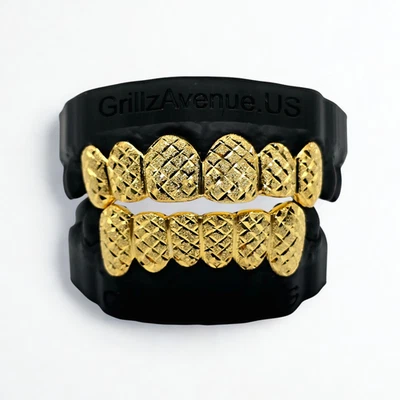 Cortes de diamante/polvo de diamante Grillz ajuste personalizado (plata de ley 925/multi colores) Foto 1 de 4