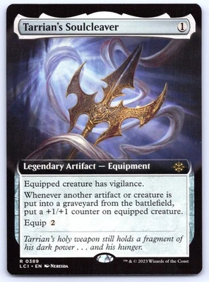 Tarrian's Soulcleaver (Extended Art) - The Lost Caverns of Ixalan - MTG - Near M - Image 1 of 2