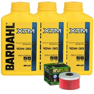 Service Öl Bardahl XTM 10W30 für Honda TRX420 Tm Fourtrax Rancher 2007>2013 - Bild 1 von 1