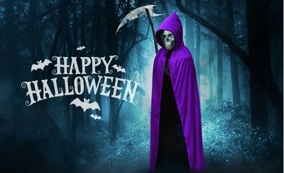 Enchanted Purple Cloak – Soft, Lined, Magical & Cosplay Ready. OPEN TO BULK SALE - Image 1 of 4