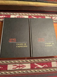 Henry Miller 2 Book Lot: Tropic of Capricorn, Tropic of Cancer - Imagen 1 de 9