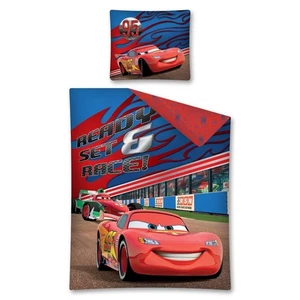 Funda Nórdica Cama Cars Listo Set Race Rayo Mcqueen Set Individual 100% Algodón - Picture 1 of 1