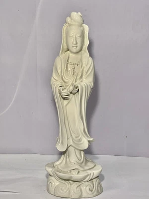 Chinese 19th Blanc De Chine Figure Of Guanyin  - Image 1 of 4