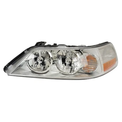 For Lincoln Town Car Headlight Assembly 2003 2004 w/ Bulbs Driver Side FO2502184 Foto 1 de 4