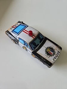 VINTAGE TOY TIN CAR JAPAN FORD MUSTANG Highway Patrol Car - Picture 1 of 4