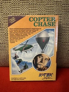 K-Tek Software Copter Chase 1983 (Atari 800/1200) EXTREM SELTEN - Neu/Versiegelt! - Bild 1 von 8