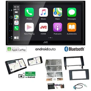 JVC KW-M560BT Autoradio Apple CarPlay Android für Mercedes Benz SLK 2004-2011 - Bild 1 von 8