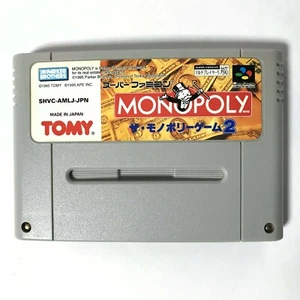 The Monopoly Game 2 Super Famicom SFC SNES NTSC-J Japan Tomy - Picture 1 of 11