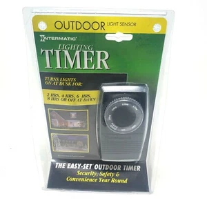 Brandneu Intermatic Outdoor Timer 6 Einstellungen Dämmerung zu Sonnenaufgang Lichtsensor - HB51RC - Bild 1 von 4