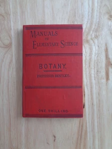 Handbücher der Elementarwissenschaften: Botanik von Prof. Bentley HC 1893 - Bild 1 von 1