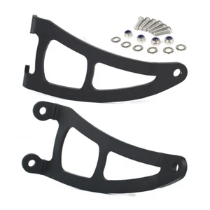 1 Pair Motorcycle Exhaust Hanger Bracket Fit For Suzuki GSX-R1000 2009-2011 - Foto 1 di 20
