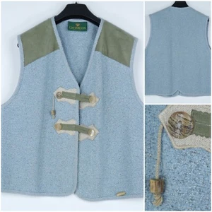 Womens Trachten Cardigan Waistcoat XL Size UK 18 Tyrol GIESSWEIN Jumper Vest - Picture 1 of 10