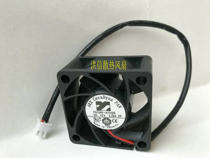 1pcs ARX FD1240-A1142D DC12V 0.20A 40*20m 4020 cooling fan 2pin - Image 1 of 1