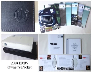 BMW 2008 5 series Leather Case Owner's Pack and BMW DVDs - Picture 1 of 1