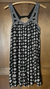Canotta Y2K American Eagle Outfitters Babydoll Cami taglia XS nera retrò contadina - Foto 1 di 14