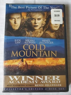 Cold Mountain, DVD 2003 2 Disc Collectors Edition WideScreen, Nicole Kidman, New - Image 1 of 4