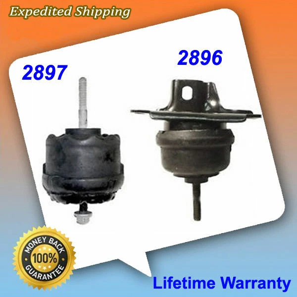 00-05 For Buick LeSabre/Oldsmobile Aurora 3.5/3.8L Transmission Mount 2PCS M146 — 第 1/4 张图片