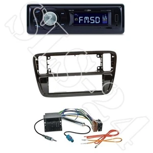 Caliber RMD021 Radio + VW up! 1-DIN Radioblende schwarz + Quadlock-Adapter Set - Picture 1 of 1