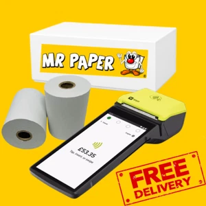 Teya Pro Thermal Credit Card Machine Rolls (Box of 20 Rolls) - Picture 1 of 3