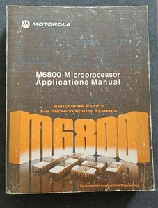 Motorola M6800 Microprocessor Applications Manual 1975 First Edition - Picture 1 of 9