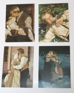 4 Religious LDS Faith Foundation Art Cards Liz Lemon Swindle Joseph Smith Mormon