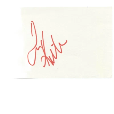Tom Kite Signed 4x6 Index Card Autographed Golf PGA 1992 US Open Champion  - Image 1 of 3