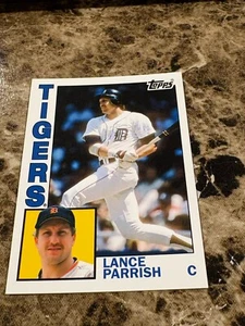LANCE PARRISH 2012 Topps Archives Short Print SP #230 Tigers - Picture 1 of 2