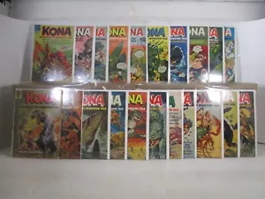KONA 1-21 COMPLETE SET #6 Gil Kane cover! NICE Dell Comics (s 15251) - Picture 1 of 3