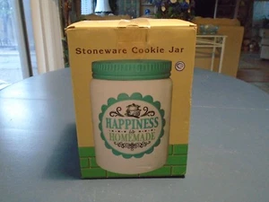 Tarro de galletas casero Cracker Barrel Happiness is nuevo en caja - Imagen 1 de 4