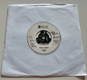 POCO - INDIAN SUMMER VINYL 45 RPM. PROMO COPY. PLAYS EXCELLENT. - Picture 1 of 5