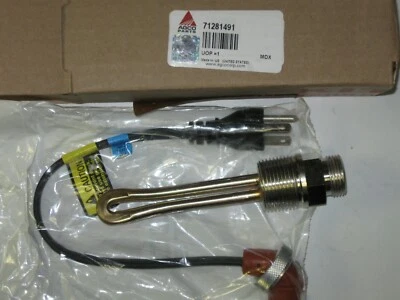 CALENTADOR DE BLOQUE ORIGINAL ALLIS CHALMERS ENG 7030 7040 7045 7050 7060 7080 71281491 Foto 1 de 3