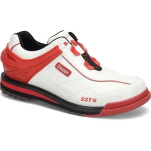 Dexter SST 6 Hybrid BOA White/Red RIGHT HANDED Mens Bowling Shoes - Picture 1 of 7