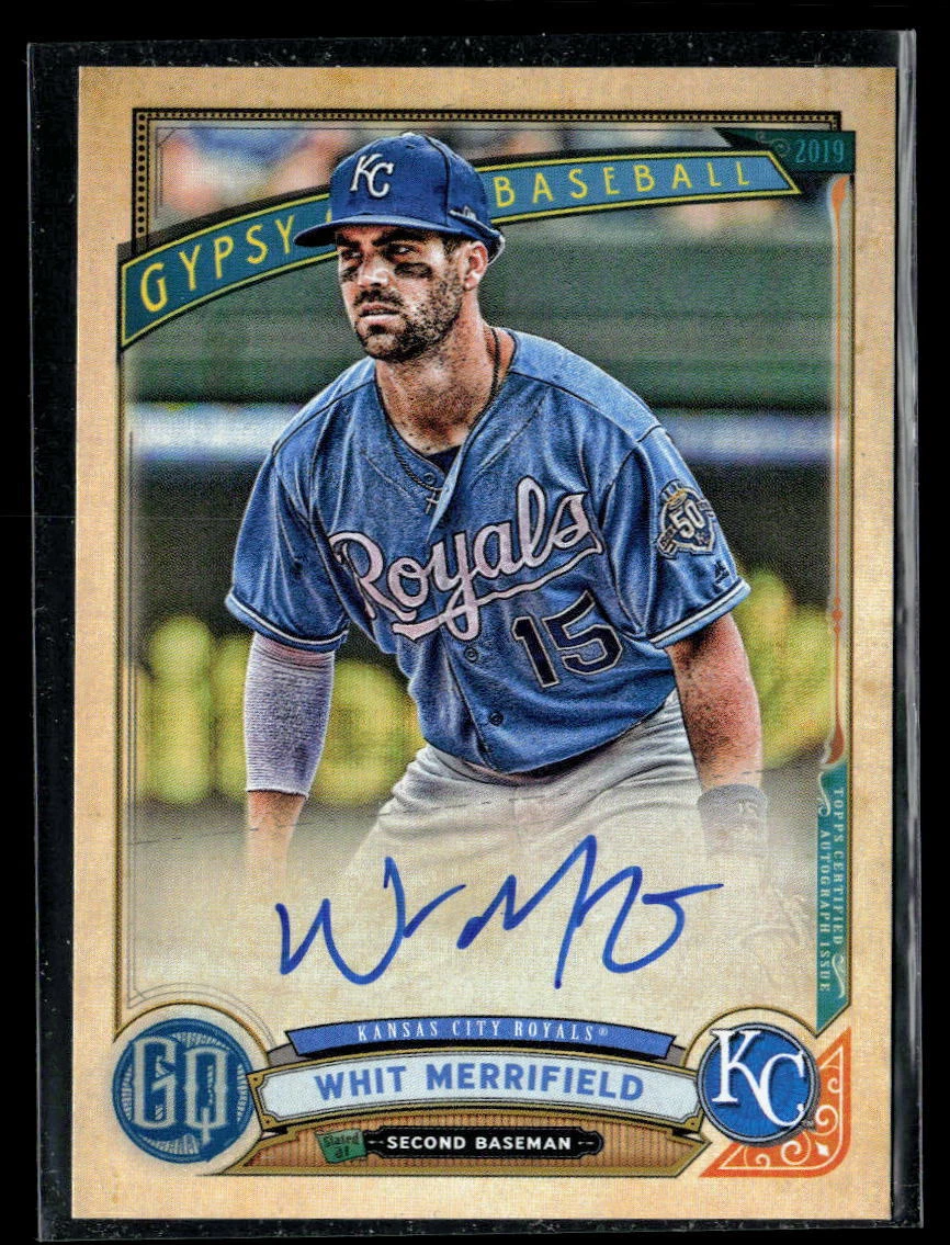 Whit Merrifield 2019 Topps Gypsy Queen Gypsy Queen Autographs Auto #GQA-WM
