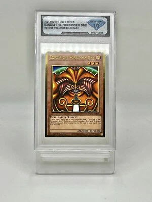 EXODIA PREMIUM GOLD RARE MGED-EN005 Gem Mint 10 DSG PSA CGC - Image 1 of 2