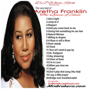 DJ White Rock The very Best of Aretha Franklin - Picture 1 of 1