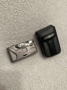 Minolta AF101R 35mm Film Point &Shoot Compact Camera Auto Focus+Case - Picture 1 of 7