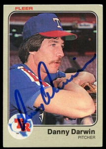 Danny Darwin #565 signed autograph auto 1983 Fleer Baseball Trading Card - Picture 1 of 1
