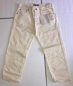 Pam & Gela White Capri Pants Size 27 SAMPLE New With Tags - Picture 1 of 10