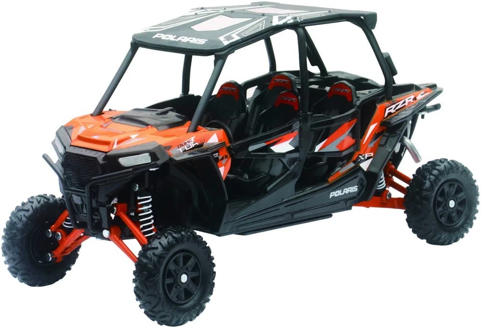 New Ray Toys 1:18 Scale Polaris RZR XP TURBO EPS- Orange- 57843A - Image 1 of 1