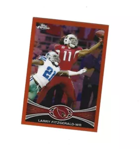 2012 Topps Chrome Orange Refractors #141 Larry Fitzgerald Arizona Cardinals - Bild 1 von 1