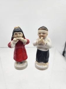 Estatuillas de niña japonesa oriental de colección 3" T6A - Imagen 1 de 6