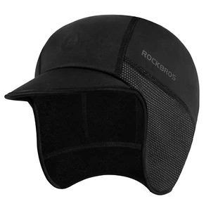 ROCKBROS Mütze Unterhelmmütze mit Krempe Ohrenwärmer Winter Herren Kappe Kapuze - Bild 1 von 6