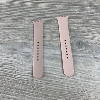 Correa deportiva genuina auténtica para Apple Watch rosa - solo un lado. Talla: M/L Foto 1 de 4