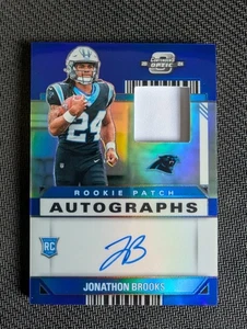 Jonathon Brooks Rookie Patch Autographs /50 (2024 Contenders Optic) - Panthers - Picture 1 of 2