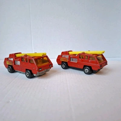 Matchbox Superfast No 22 C1+C2 ❤️💛 Blaze Buster Fire Engine England 1975 - 1977 - Bild 1 von 4