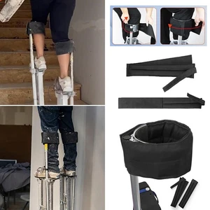 2pcs Leg Support Stilt Belts Comfort Padded Adjustable Drywall Stilts Straps * - Picture 1 of 9