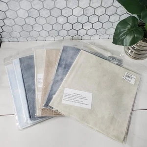 Wichelt Imports Hand Dyed Aida 14 Cross Stitch Fabric Lot of 7 - Picture 1 of 22