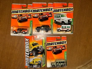 Matchbox Cars Mix Lote De 5 De Jungle Explorer Series Nuevo En Paquete - Imagen 1 de 3