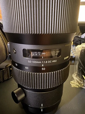 Sigma 50-100mm f/1.8 DC HSM Art Lens for Canon EF - Image 1 of 4